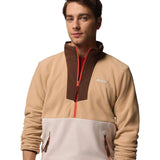 Columbia Men's Sequoia Grove Half Zip Fleece Canoe/Dark Stone/Tobacco / Small-Canoe/Dark Stone/Tobacco / Medium-Canoe/Dark Stone/Tobacco / Large-Canoe/Dark Stone/Tobacco / X-Large-Canoe/Dark Stone/Tobacco / XX-Large #- 53 Degrees North 