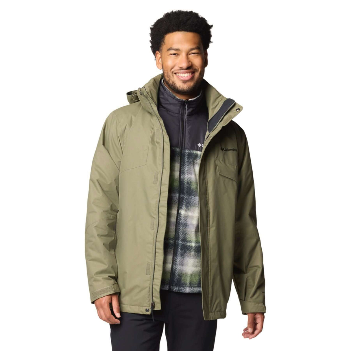 Columbia Men's Bugaboo III Fleece Interchange Jacket Black / Small-Black / Medium-Black / Large-Black / X-Large-Black / XX-Large #- 53 Degrees North 