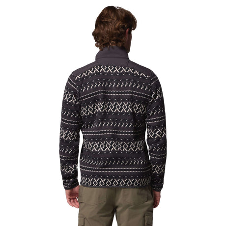 Columbia Men's Sweater Weather Printed Half Zip Fleece Shark KnitKnot / Small-Shark KnitKnot / Medium-Shark KnitKnot / Large-Shark KnitKnot / X-Large-Shark KnitKnot / XX-Large #- 53 Degrees North 