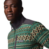 Columbia Men's Sweater Weather Printed Half Zip Fleece Shark KnitKnot / Small-Shark KnitKnot / Medium-Shark KnitKnot / Large-Shark KnitKnot / X-Large-Shark KnitKnot / XX-Large #- 53 Degrees North 