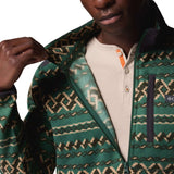 Columbia Men's Sweater Weather Printed Half Zip Fleece Shark KnitKnot / Small-Shark KnitKnot / Medium-Shark KnitKnot / Large-Shark KnitKnot / X-Large-Shark KnitKnot / XX-Large #- 53 Degrees North 