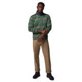 Columbia Men's Sweater Weather Printed Half Zip Fleece Shark KnitKnot / Small-Shark KnitKnot / Medium-Shark KnitKnot / Large-Shark KnitKnot / X-Large-Shark KnitKnot / XX-Large #- 53 Degrees North 