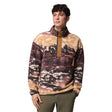 Columbia Men's Helvetia II Printed Half Snap Fleece Camel Brown Sisters / Small-Camel Brown Sisters / Medium-Camel Brown Sisters / Large-Camel Brown Sisters / X-Large-Camel Brown Sisters / XX-Large #- 53 Degrees North 