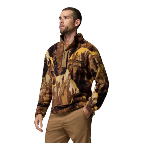 Men's Helvetia II Printed Half Snap Fleece
