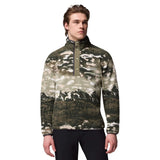 Columbia Men's Helvetia II Printed Half Snap Fleece Camel Brown Sisters / Small-Camel Brown Sisters / Medium-Camel Brown Sisters / Large-Camel Brown Sisters / X-Large-Camel Brown Sisters / XX-Large #- 53 Degrees North 