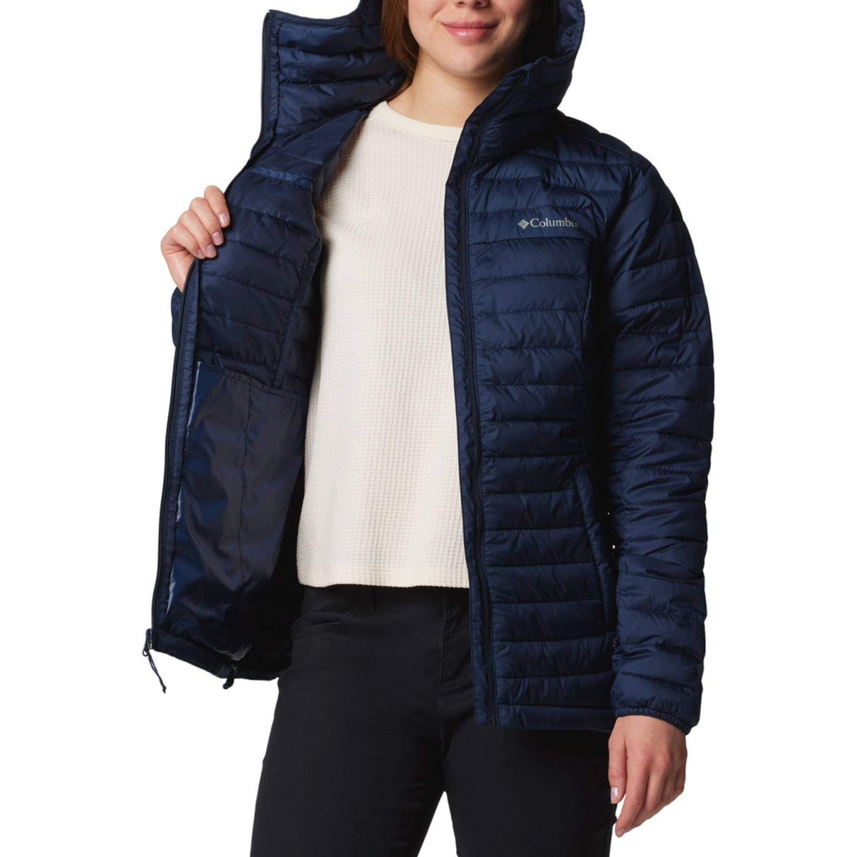 Columbia Women's Silver Falls II Hooded Insulated Jacket Collegiate Navy / X-Small-Collegiate Navy / Small-Collegiate Navy / Medium-Collegiate Navy / Large-Collegiate Navy / X-Large #- 53 Degrees North 