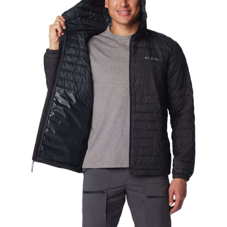 Columbia Men's Silver Falls II Hooded Insulated Jacket Black / Small-Black / Medium-Black / Large-Black / X-Large-Black / XX-Large #- 53 Degrees North 