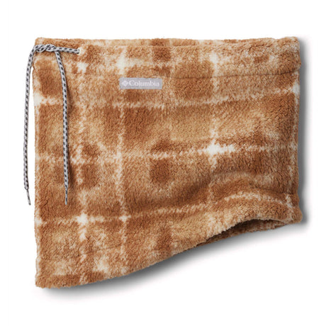 Columbia West Bend Sherpa Neck Gaiter Camel Brown Omblur #- 53 Degrees North 