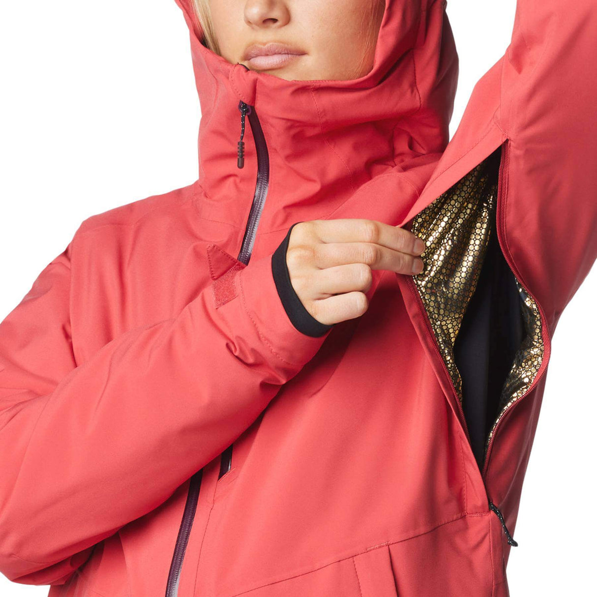 Columbia Women's Explorers Edge II Insulated Jacket Daredevil / X-Small-Daredevil / Small-Daredevil / Medium-Daredevil / Large-Daredevil / X-Large #- 53 Degrees North 