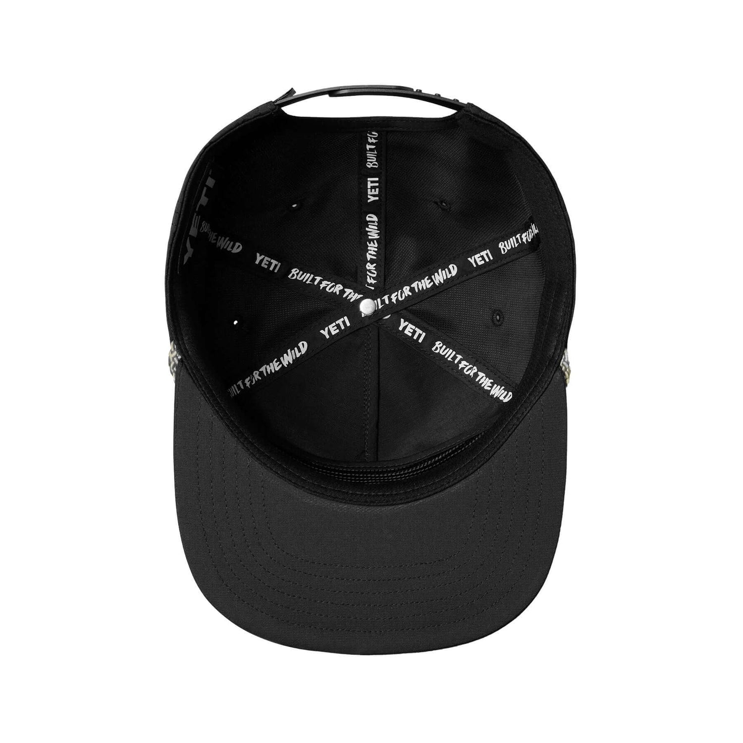 YETI Flat Brim Rope Hat Black-Navy #- 53 Degrees North 