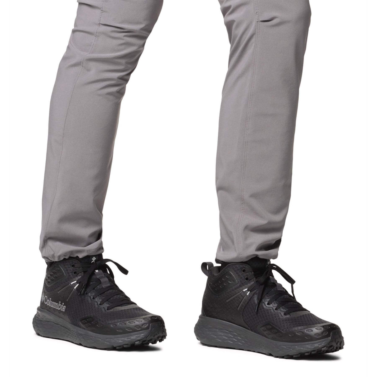 Columbia Men's Konos TRS OutDry Mid Boots Black/Shark / UK 8-Black/Shark / UK 9-Black/Shark / UK 10-Black/Shark / UK 11-Black/Shark / UK 12 #- 53 Degrees North 