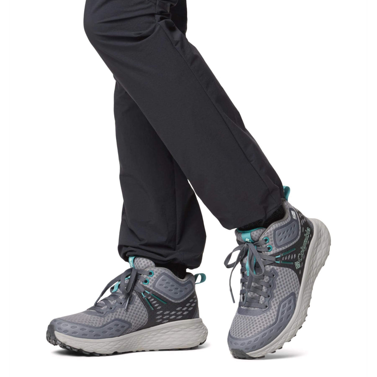 Columbia Women's Konos TRS OutDry Mid Hiking Boots Ti Grey Steel/Teal / UK 4-Ti Grey Steel/Teal / UK 5-Ti Grey Steel/Teal / UK 6-Ti Grey Steel/Teal / UK 7-Ti Grey Steel/Teal / UK 8 #- 53 Degrees North 