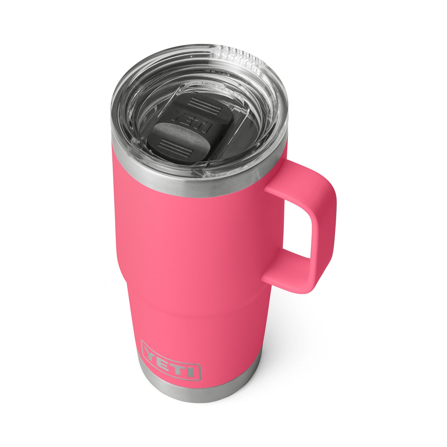 YETI Rambler 20 oz (591 ml) Travel Mug Cherry Blossom-Black Forest Green-Tropical Pink-Navy-White #- 53 Degrees North 