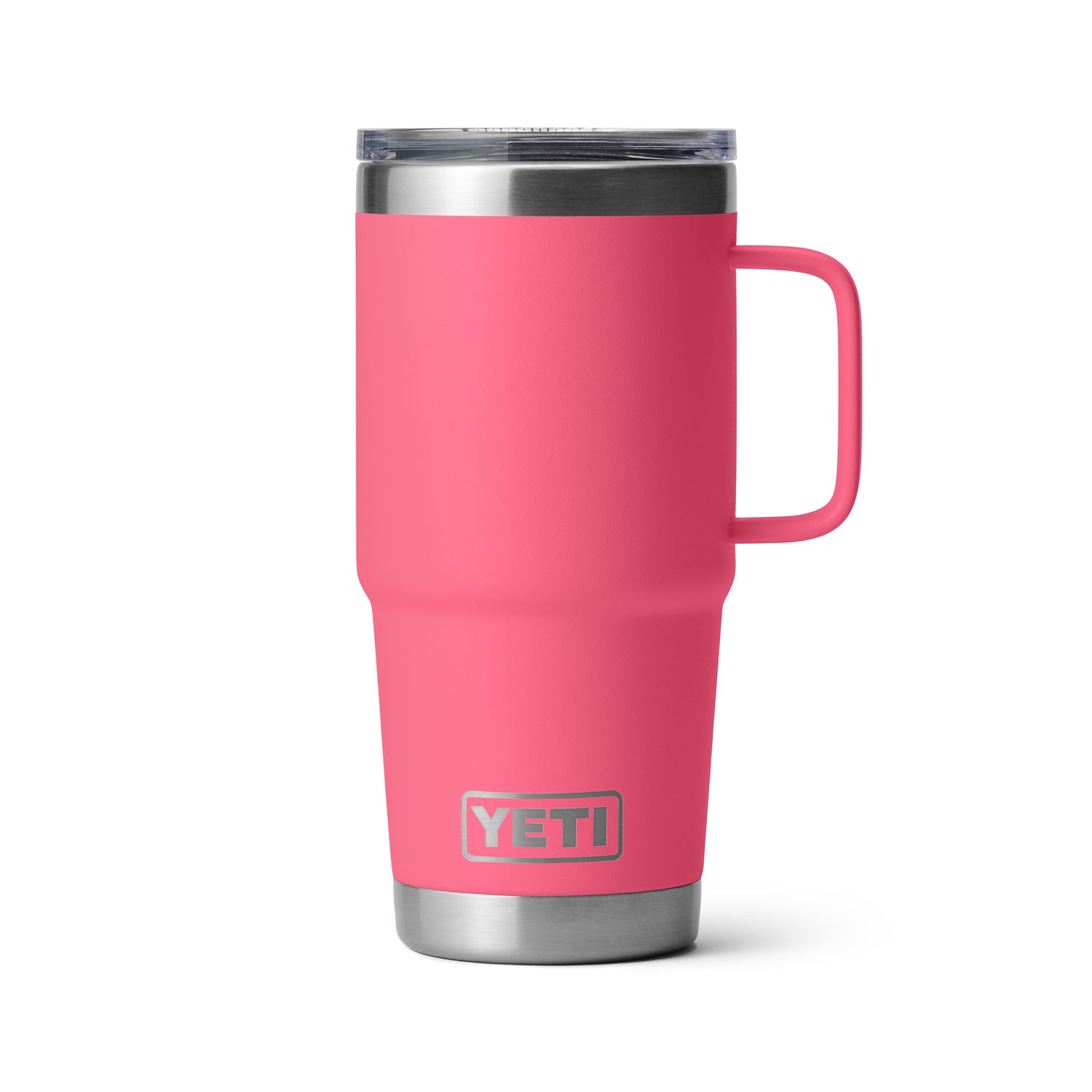 YETI Rambler 20 oz (591 ml) Travel Mug Cherry Blossom-Black Forest Green-Tropical Pink-Navy-White #- 53 Degrees North 