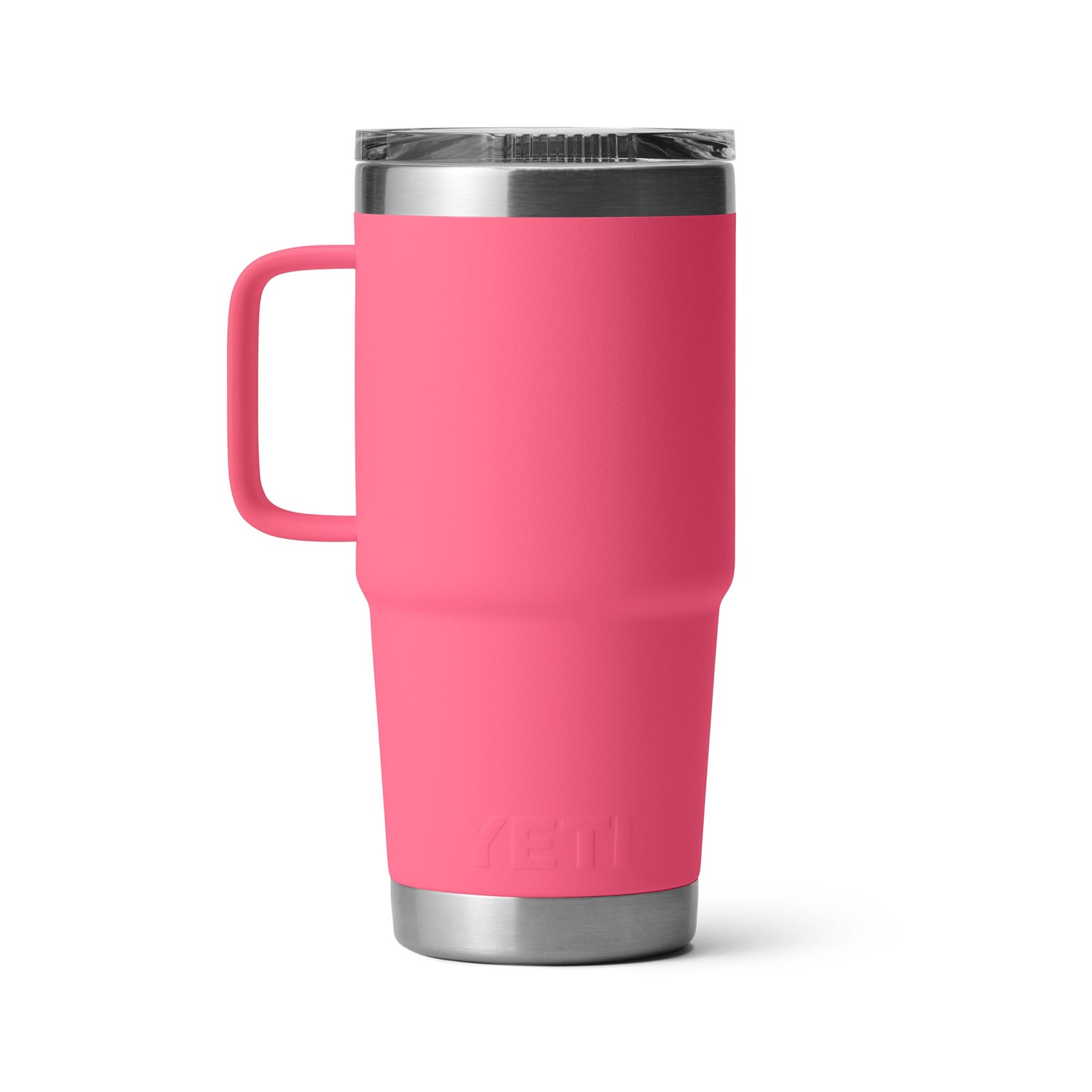 YETI Rambler 20 oz (591 ml) Travel Mug Cherry Blossom-Black Forest Green-Tropical Pink-Navy-White #- 53 Degrees North 