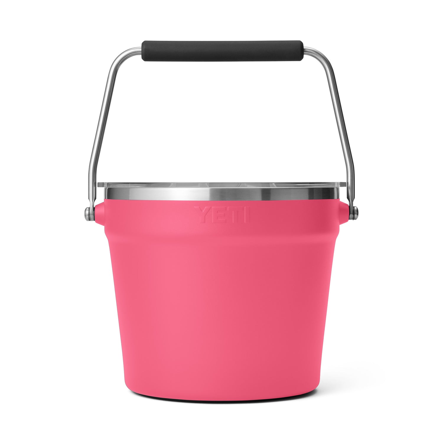 YETI Rambler 7.6 L Beverage Bucket Navy-White-Tropical Pink #- 53 Degrees North 