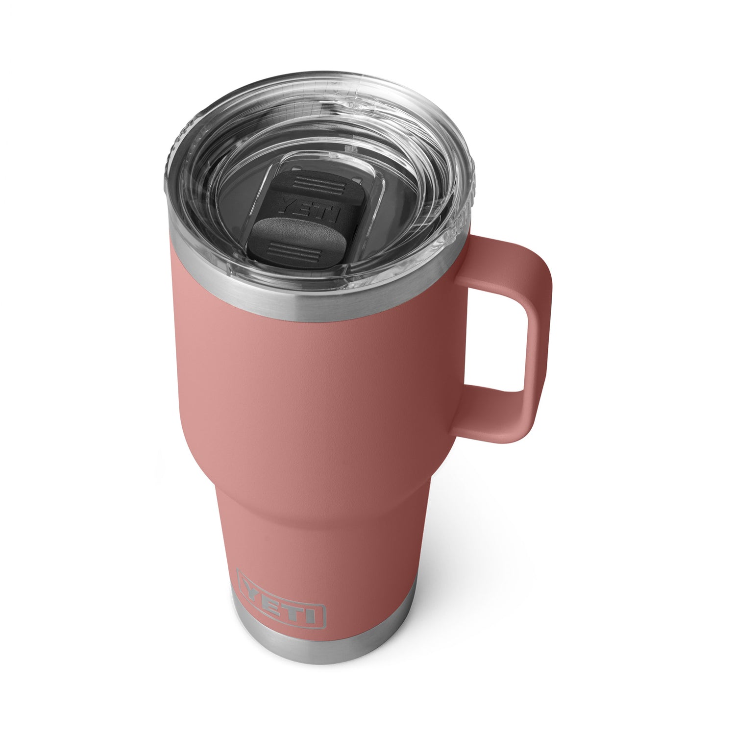 YETI Rambler 30oz (887 ml) Travel Mug White-Tropical Pink-Sandstone Pink #- 53 Degrees North 