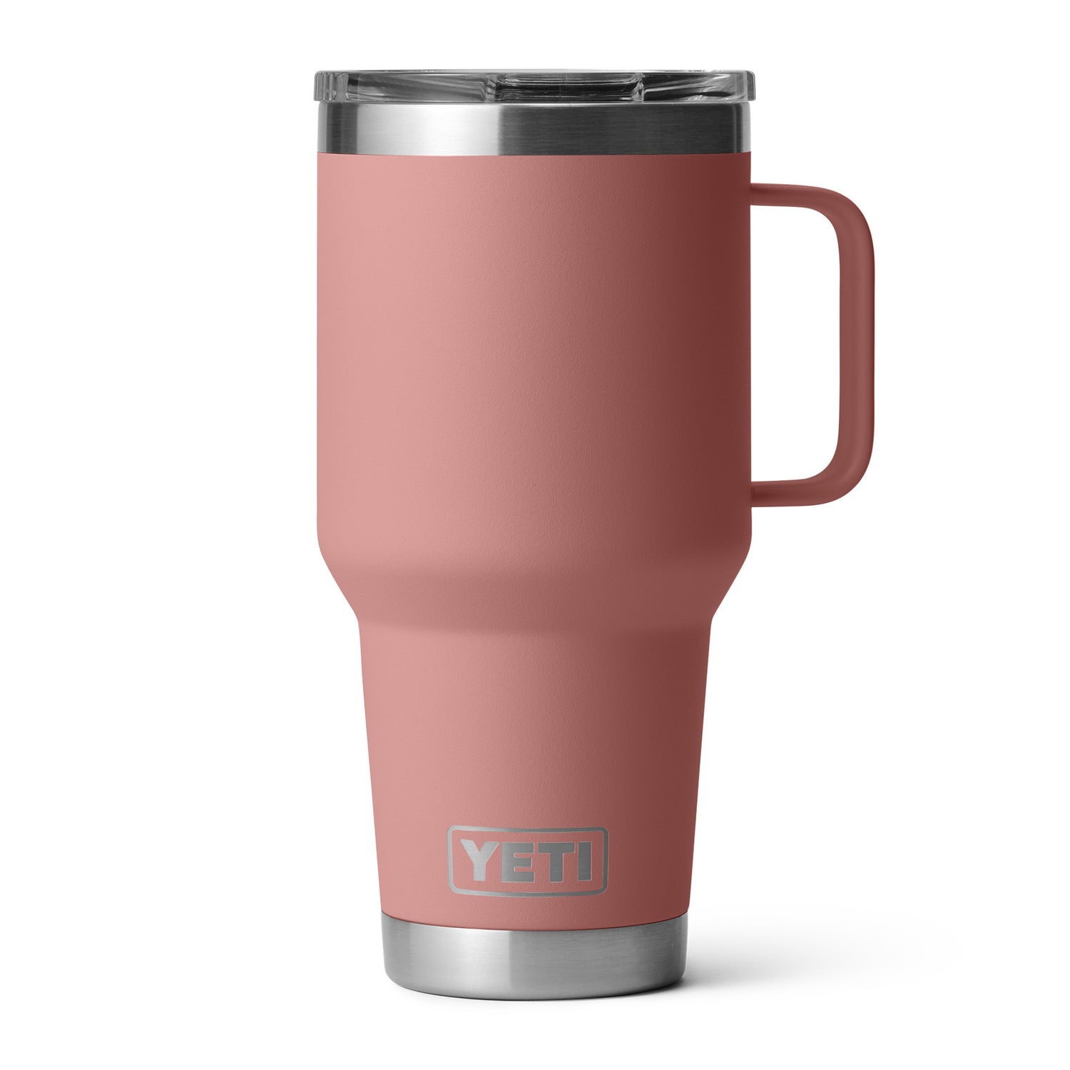 YETI Rambler 30oz (887 ml) Travel Mug White-Tropical Pink-Sandstone Pink #- 53 Degrees North 