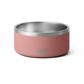 YETI Boomer 8 Dog Bowl Sandstone Pink-Navy #- 53 Degrees North 