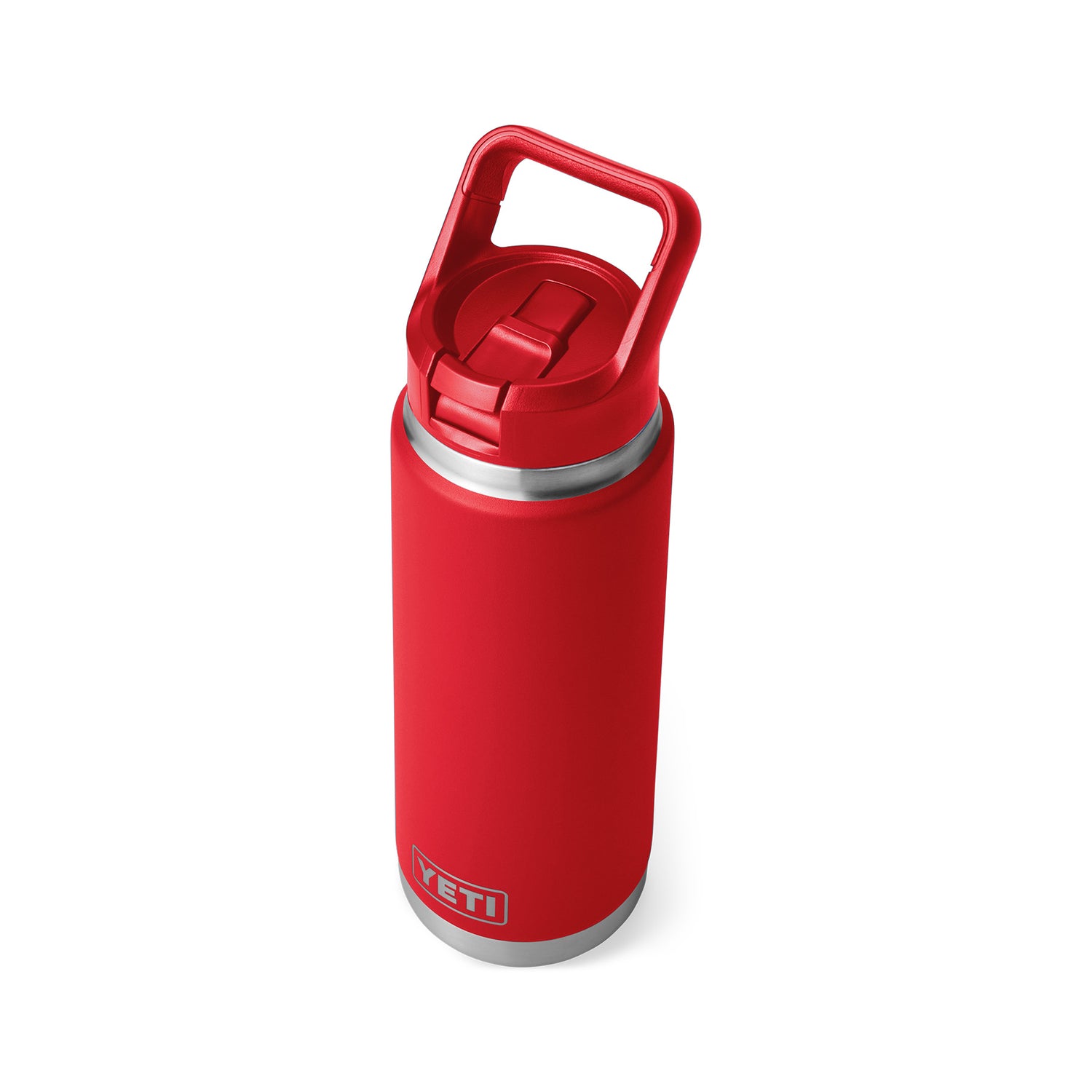 YETI Rambler 26oz (769 ml) Bottle with Straw Cap Rescue Red-White-Black #- 53 Degrees North 