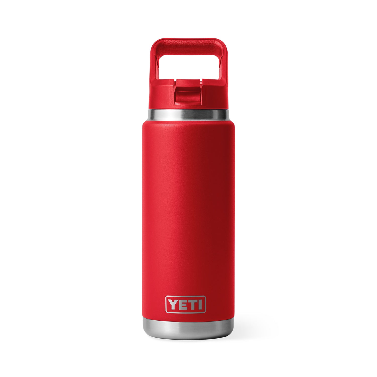 YETI Rambler 26oz (769 ml) Bottle with Straw Cap Rescue Red-White-Black #- 53 Degrees North 