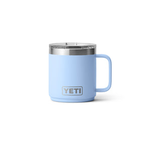 YETI Rambler 10 oz (296 ml) Stackable Mug Cherry Blossom-Black Forest Green-Ultramarine-Big Sky Blue-Tropical Pink #- 53 Degrees North 