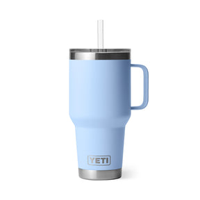 YETI Rambler 35 oz (994 ml) Mug with Straw Lid Moon Dust-Cherry Blossom-Tropical Pink-Firefly Yellow-Ultramarine #- 53 Degrees North 