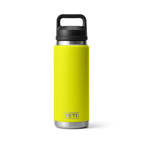 YETI Rambler 26 oz (760 ml) Bottle with Chug Cap Moon Dust-Firefly Yellow-Lowcountry Peach-Rescue Red-Tropical Pink #- 53 Degrees North 