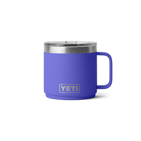YETI Rambler 14 oz (414 ml) Stackable Mug Tropical Pink-Big Sky Blue-Ultramarine-Lowcountry Peach-Rescue Red #- 53 Degrees North 