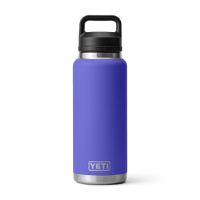 YETI Rambler 36oz (1065 ml) Bottle with Chug Cap Black Forest Green-Ultramarine-Firefly Yellow-Tropical Pink-Navy #- 53 Degrees North 