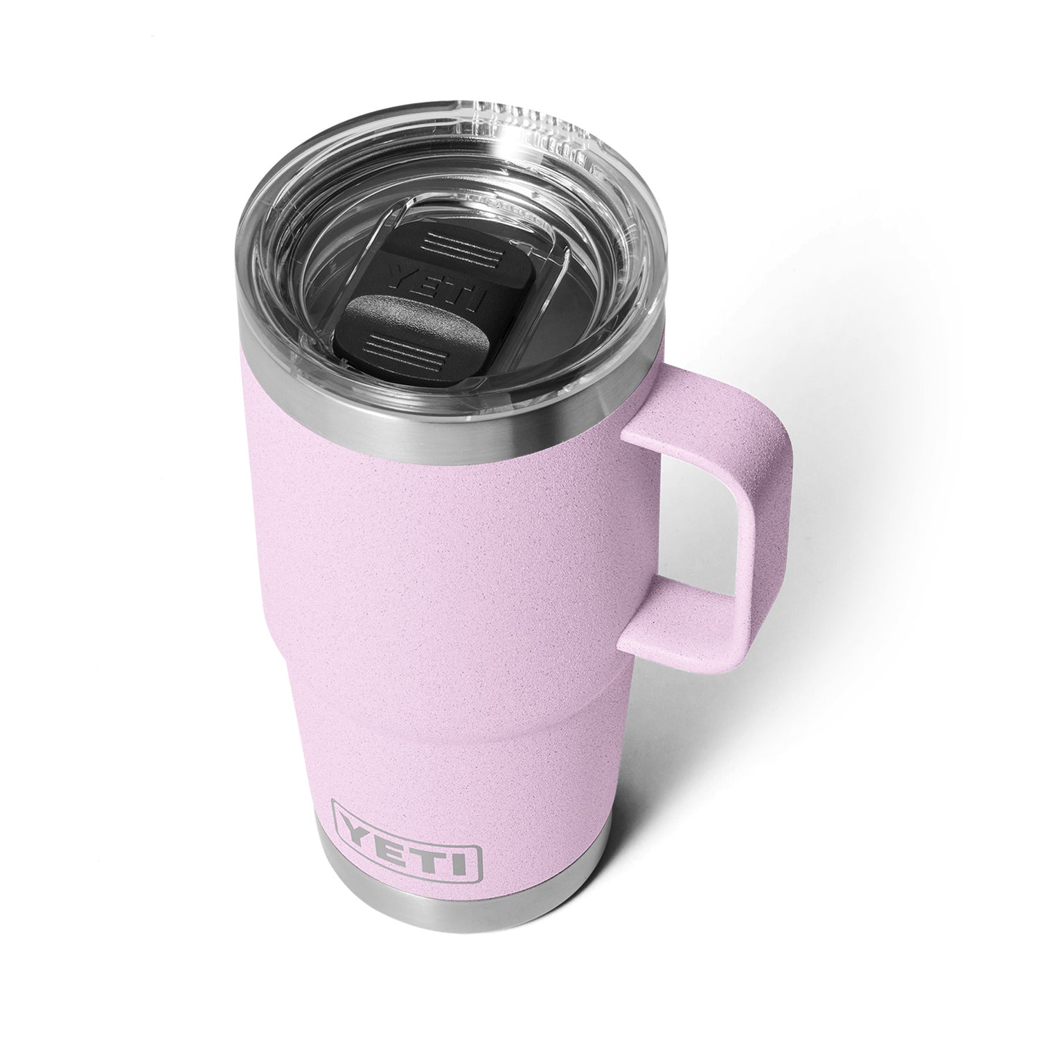 YETI Rambler 20 oz (591 ml) Travel Mug Cherry Blossom-Black Forest Green-Tropical Pink-Navy-White #- 53 Degrees North 