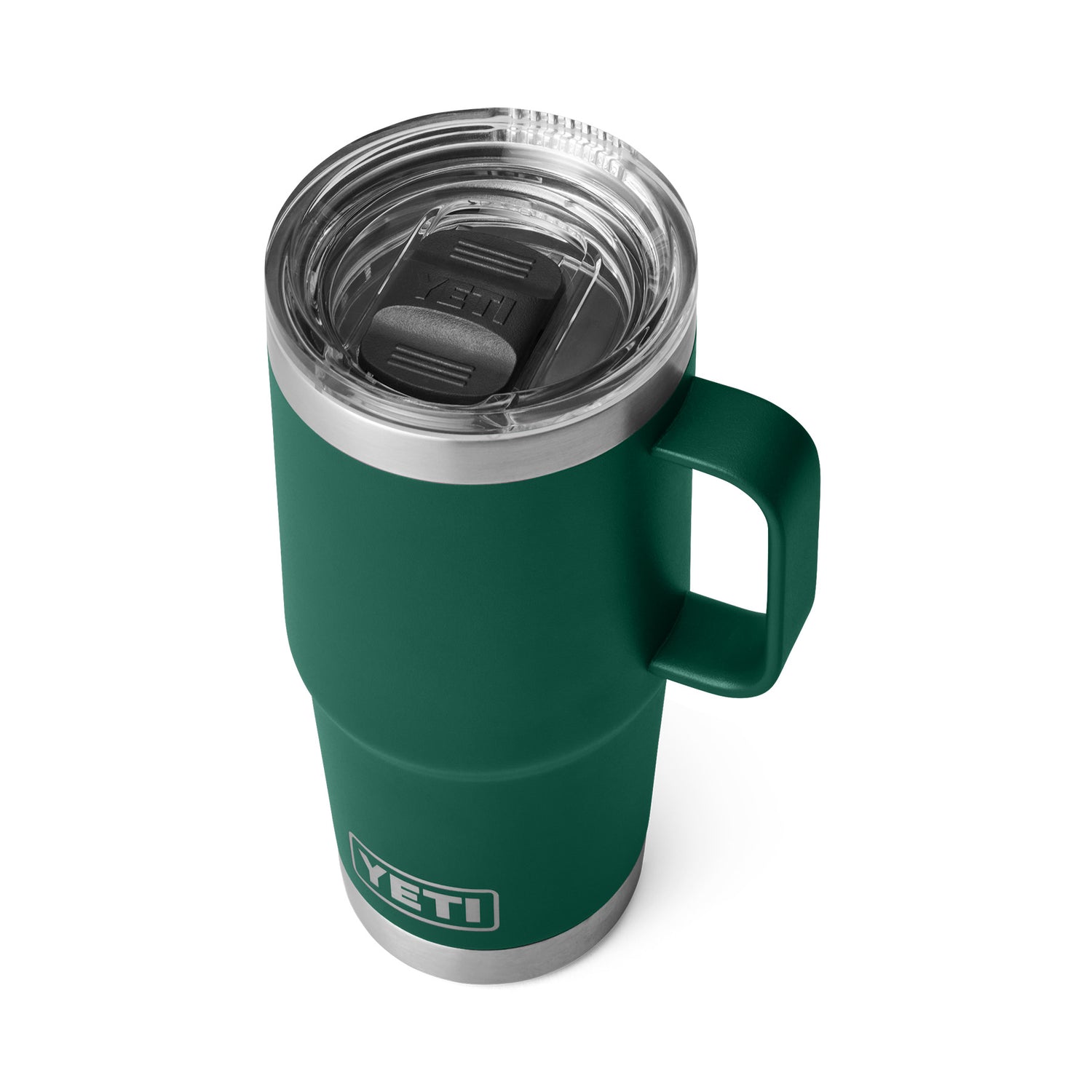 YETI Rambler 20 oz (591 ml) Travel Mug Cherry Blossom-Black Forest Green-Tropical Pink-Navy-White #- 53 Degrees North 