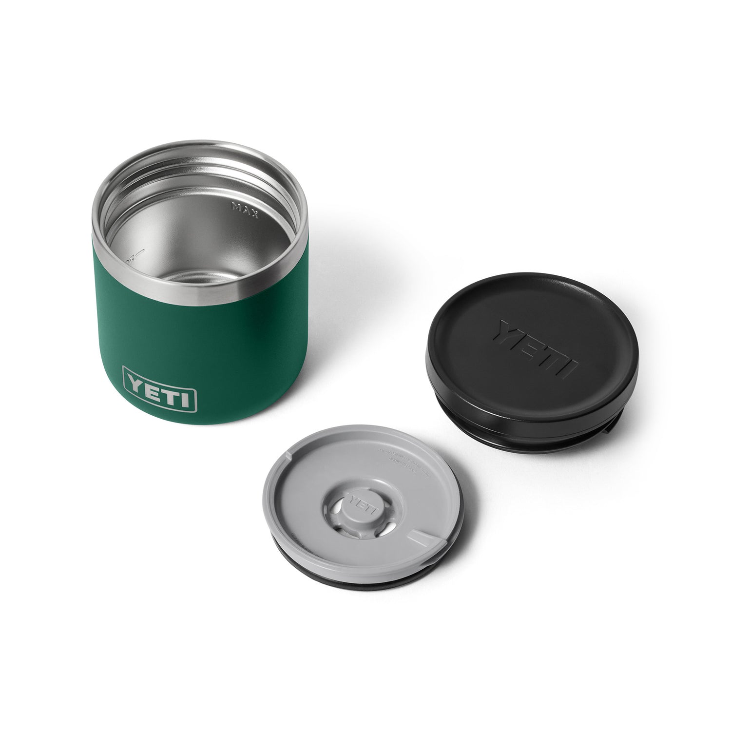 YETI Yeti Rambler 8oz (237 ml) Food Jar Black Forest Green-Navy-Rescue Red-Black-White #- 53 Degrees North 