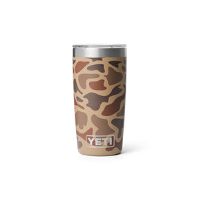 YETI Rambler 10 oz (296 ml) Tumbler Moon Dust-Wetlands Camo-Tropical Pink-Rescue Red-White #- 53 Degrees North 