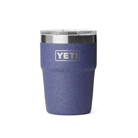 YETI Rambler 16 oz (473 ml) Stackable Cup Moon Dust-White-Navy-Rescue Red #- 53 Degrees North 