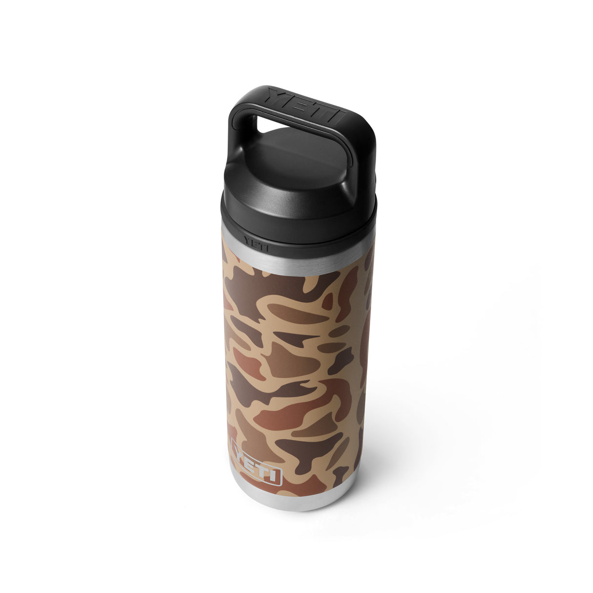 YETI Rambler 18 oz (532 ml) Bottle with Chug Cap Moon Dust-Wetlands Camo-White-Firefly Yellow-Lowcountry Peach #- 53 Degrees North 