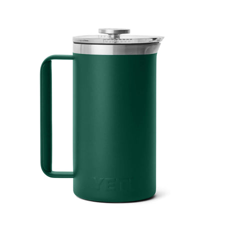 YETI Rambler French Press 34oz Black Forest Green-Tropical Pink-Navy-Rescue Red-White #- 53 Degrees North 