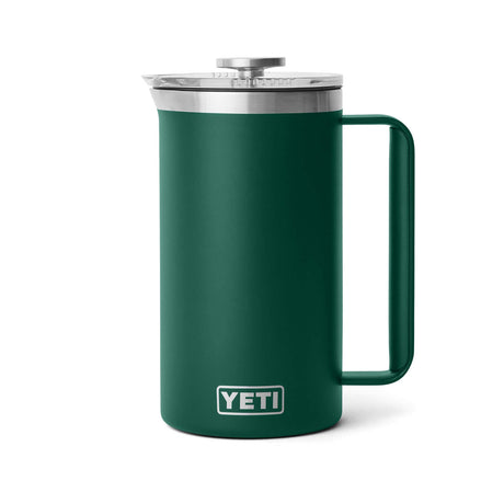 YETI Rambler French Press 34oz Black Forest Green-Tropical Pink-Navy-Rescue Red-White #- 53 Degrees North 