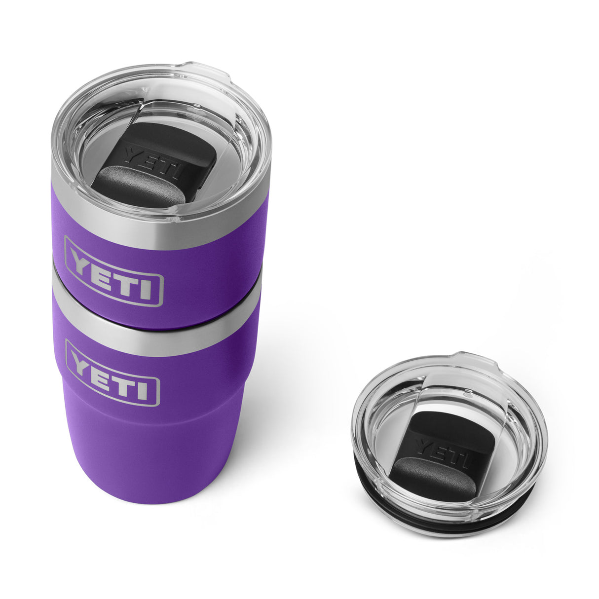 YETI Rambler 8 oz (237 ml) Ceramic Lined Stackable Cup Olive/King Crab Orange - 53 Degrees North