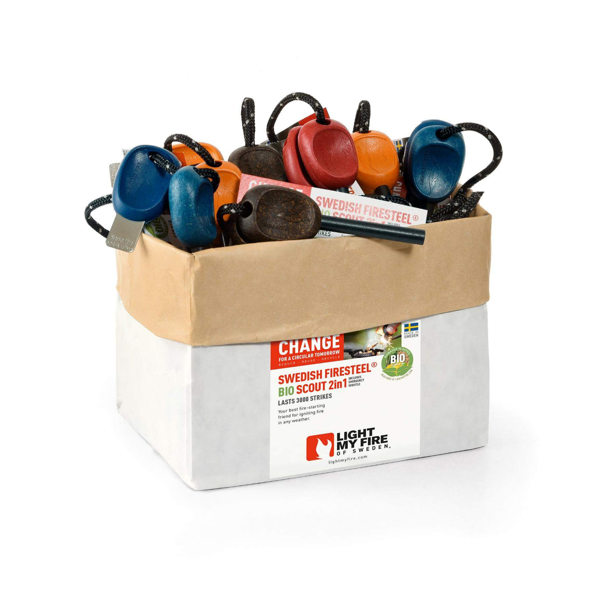 Light My Fire Swedish Firesteel Scout Elements (Assorted) #- 53 Degrees North 