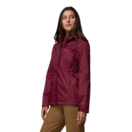 Columbia Women's Pouring Adventure III Jacket Rich Wine / Small-Rich Wine / Medium-Rich Wine / Large #- 53 Degrees North 