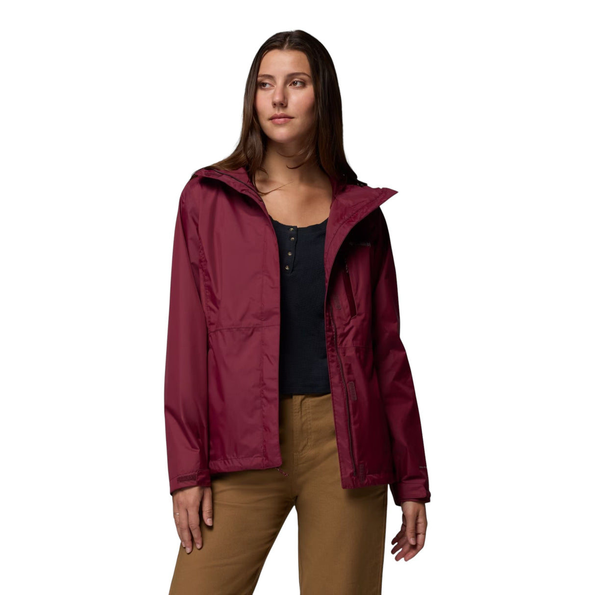 Columbia Women's Pouring Adventure III Jacket Rich Wine / Small-Rich Wine / Medium-Rich Wine / Large #- 53 Degrees North 