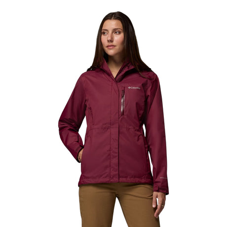 Columbia Women's Pouring Adventure III Jacket Rich Wine / Small-Rich Wine / Medium-Rich Wine / Large #- 53 Degrees North 