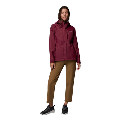 Columbia Women's Pouring Adventure III Jacket Rich Wine / Small-Rich Wine / Medium-Rich Wine / Large #- 53 Degrees North 