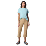 Columbia Women's Leslie Falls Capri Trousers Canoe / X-Small-Canoe / Small-Canoe / Medium-Canoe / Large-Canoe / X-Large #- 53 Degrees North 