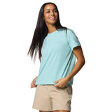 Columbia Women's Sun Trek Short Sleeve II Shirt Spray / X-Small-Spray / Small-Spray / Medium-Spray / Large-Spray / X-Large #- 53 Degrees North 