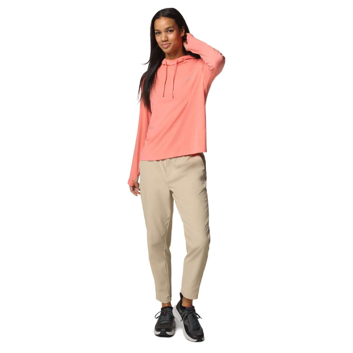 Columbia Women's Sun Trek Hoodie II Safari / X-Small-Safari / Small-Safari / Medium-Safari / Large-Safari / X-Large #- 53 Degrees North 