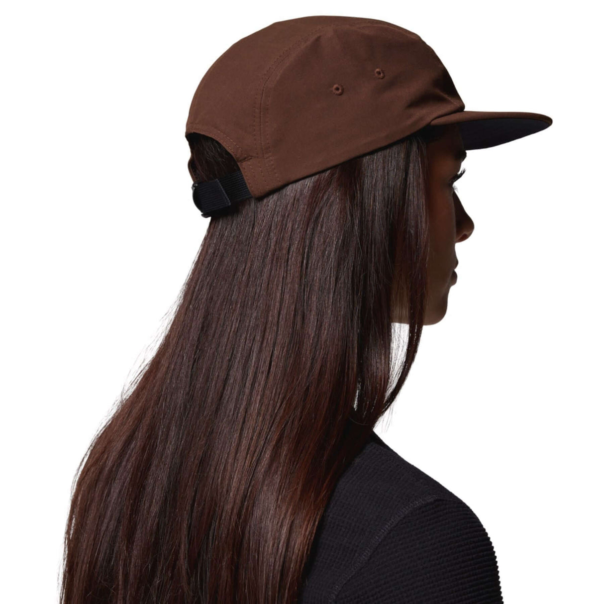 Columbia Creek Side 5 Panel Hat Tobacco/Houndstooth Patch-Rain Forest/Pinecone #- 53 Degrees North 