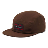 Columbia Creek Side 5 Panel Hat Tobacco/Houndstooth Patch-Rain Forest/Pinecone #- 53 Degrees North 