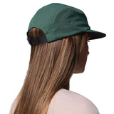 Columbia Creek Side 5 Panel Hat Tobacco/Houndstooth Patch-Rain Forest/Pinecone #- 53 Degrees North 